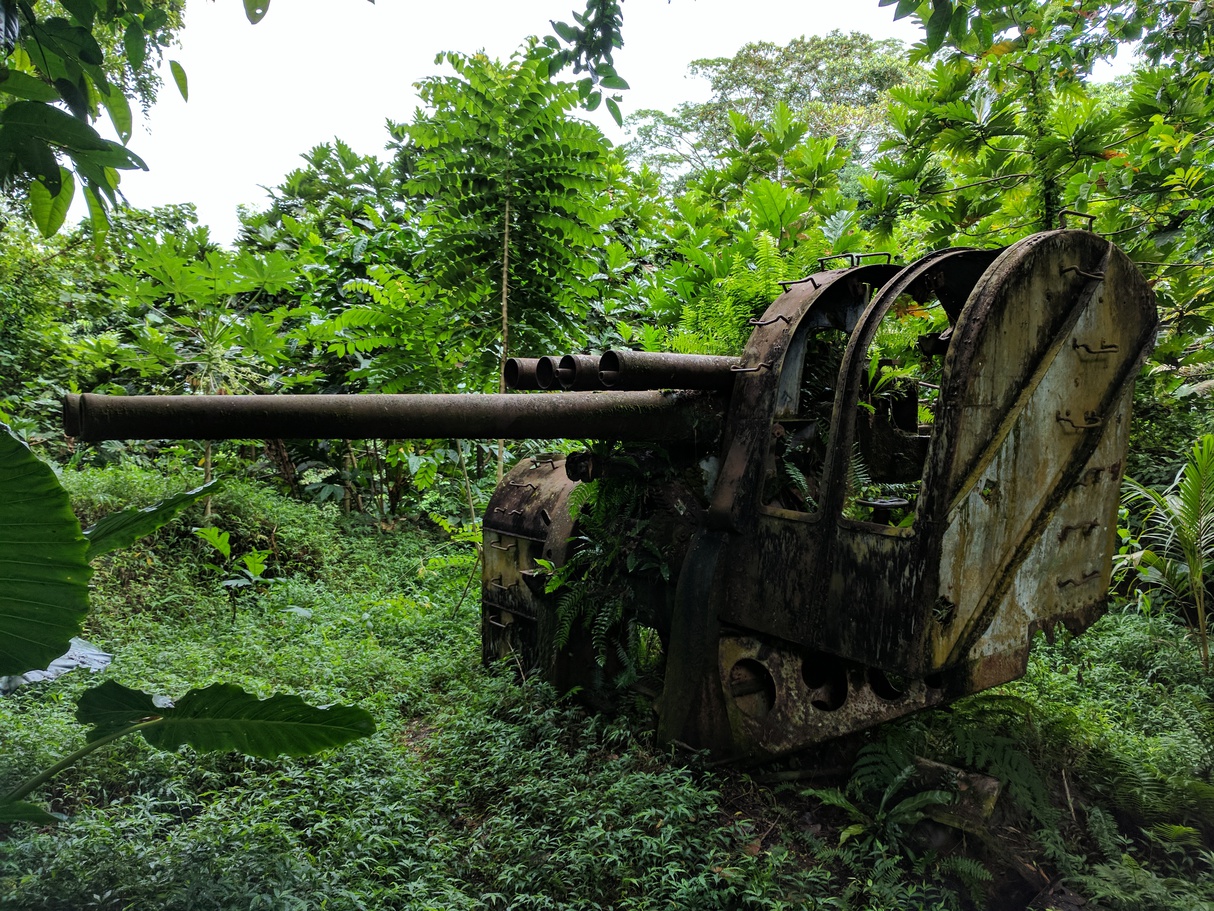 日軍基地大炮